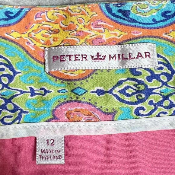 Peter Millar Skirt Womens Size 12 Multicolor Floral Print Golf Tennis Stretch - Picture 7 of 11
